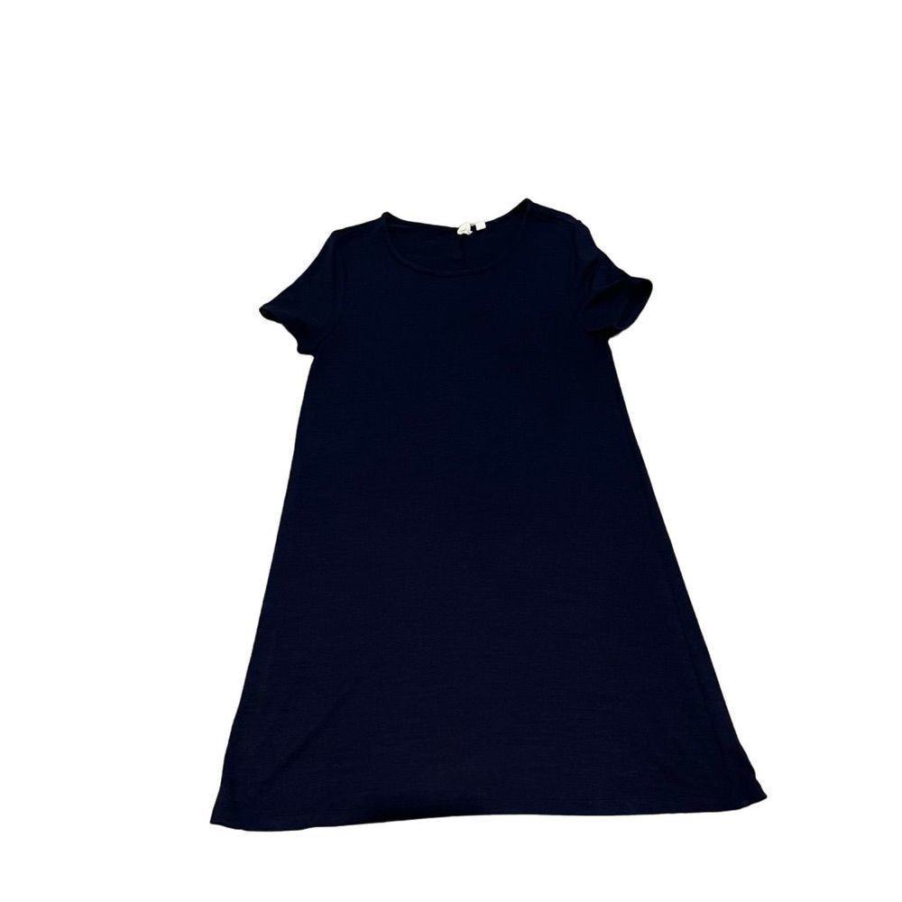 Navy Blue Gap Jersey T-shirt Dress, M - Picture 2 of 6